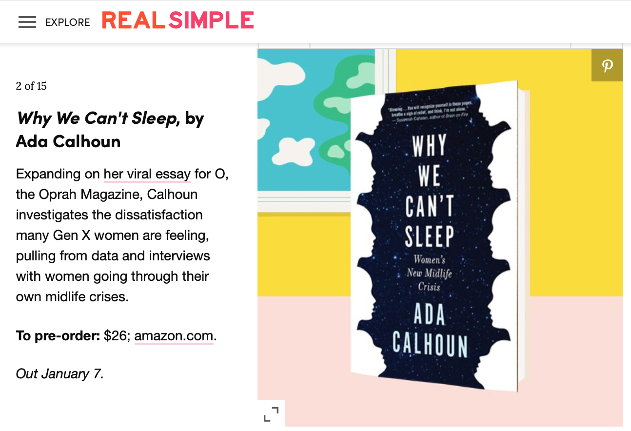 Why We Can't Sleep Is One of Real Simple's Most Anticipated Books of 2020