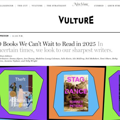 Crush on Vulture's 30 Most Anticipated Books of 2025!