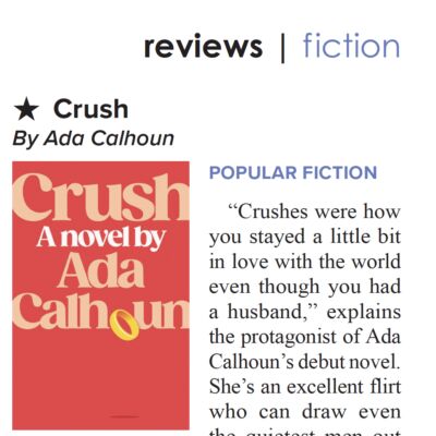 Crush Gets a Starred Review from BookPage!