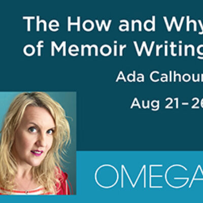 Teaching a Memoir Class at Omega in August 2022