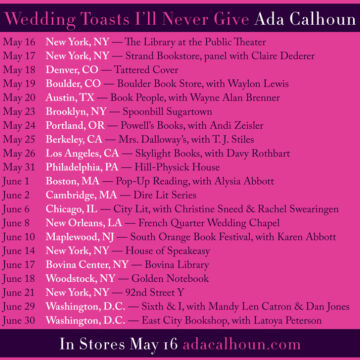 Weddingtoasts tour 11